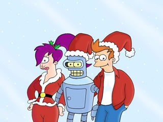 Lyla, Bender y Fry