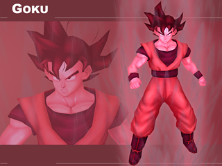 Goku en Rojo