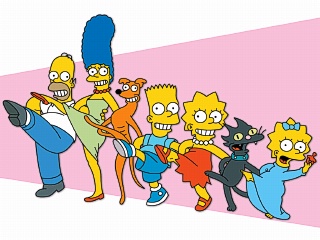 Simpsons Bailando